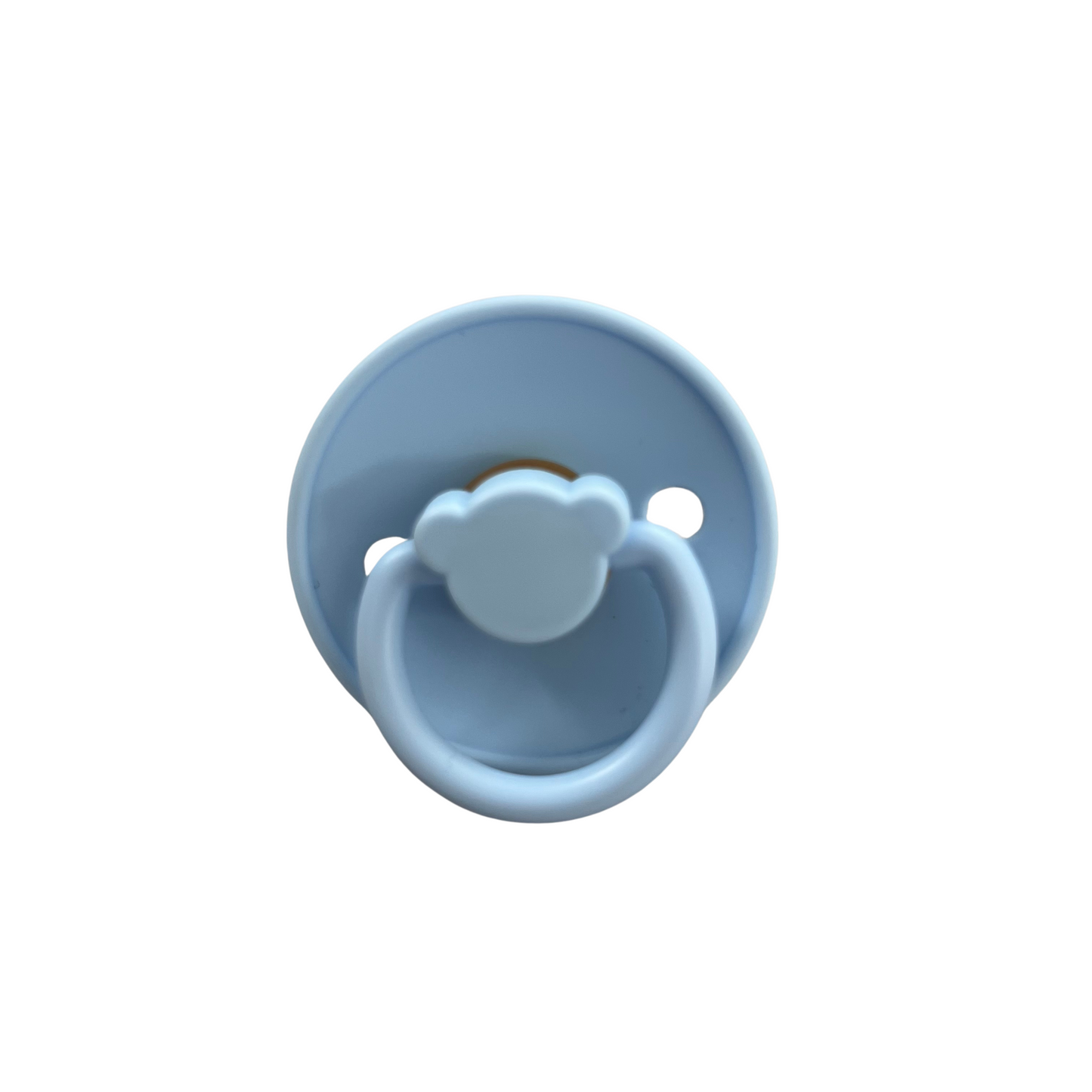 Baby Teddy Bear Dummy Sky Blue 1