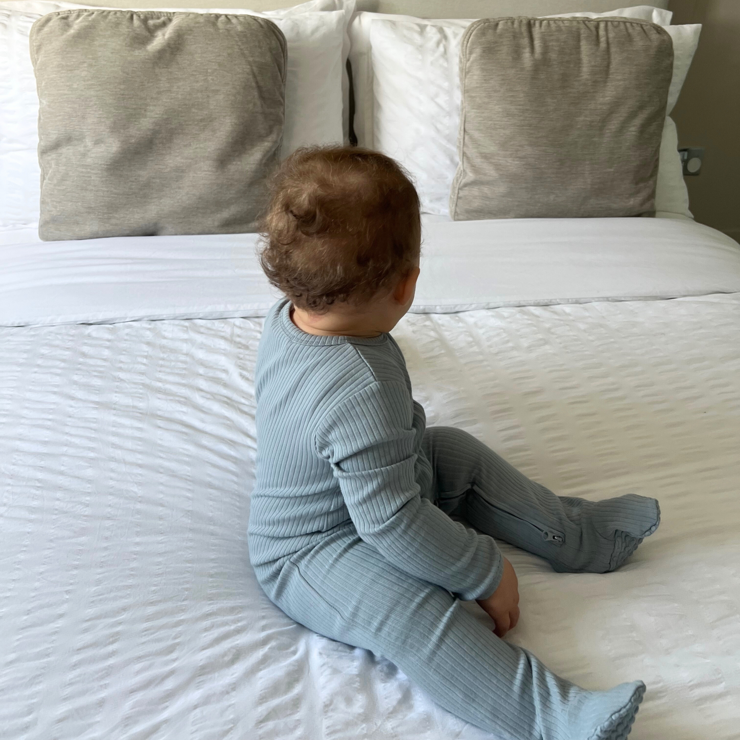 Baby Sleepsuits Blue 6