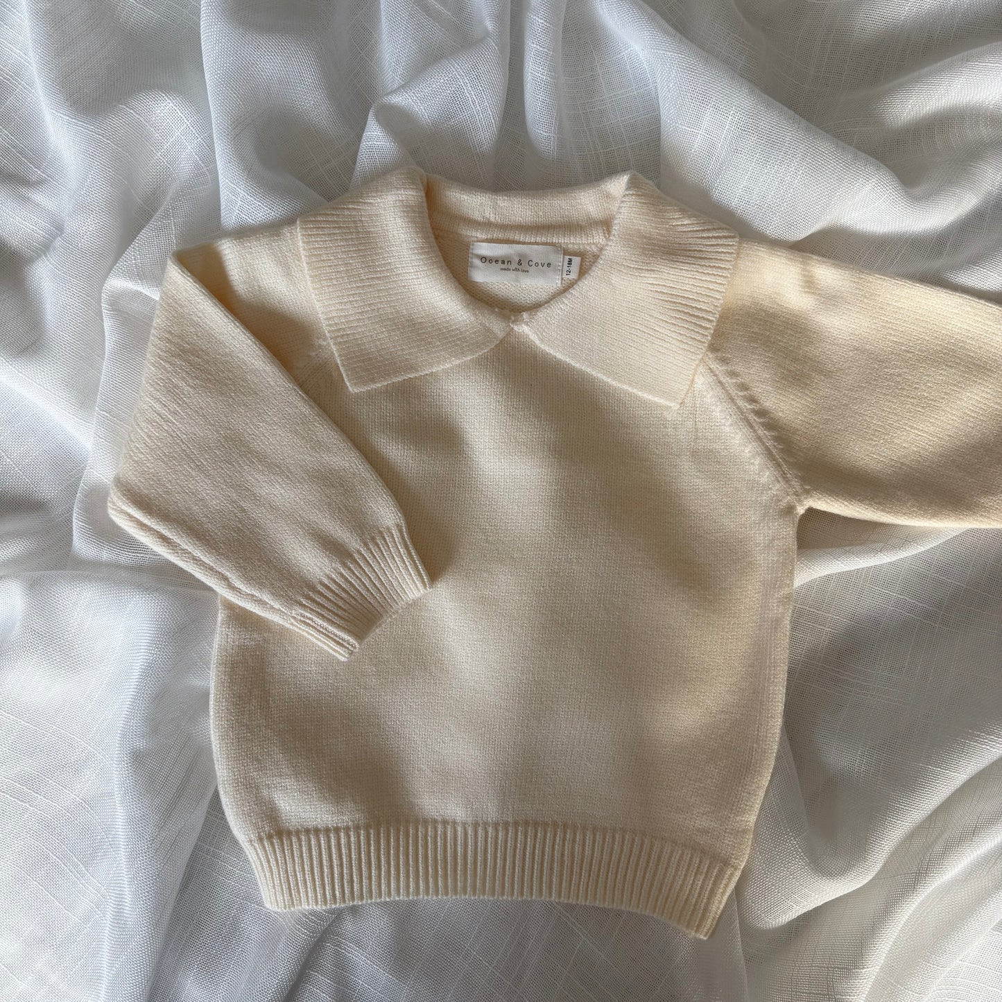 Super Soft Polo Knit Jumper