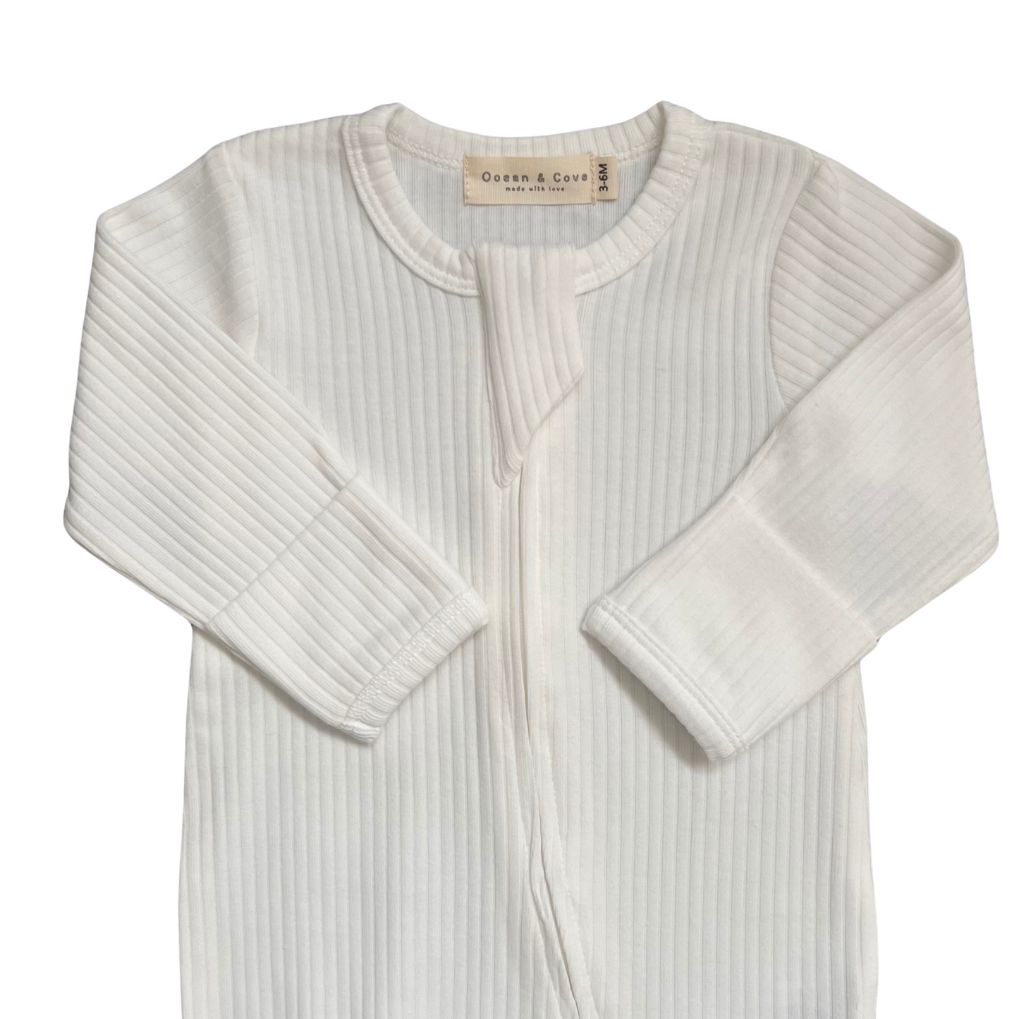 Baby Sleepsuits White 3