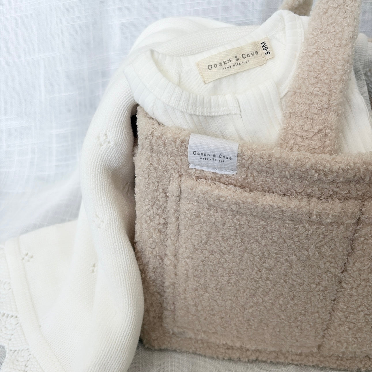 Baby Nappy Caddy Organiser Teddy Fabric