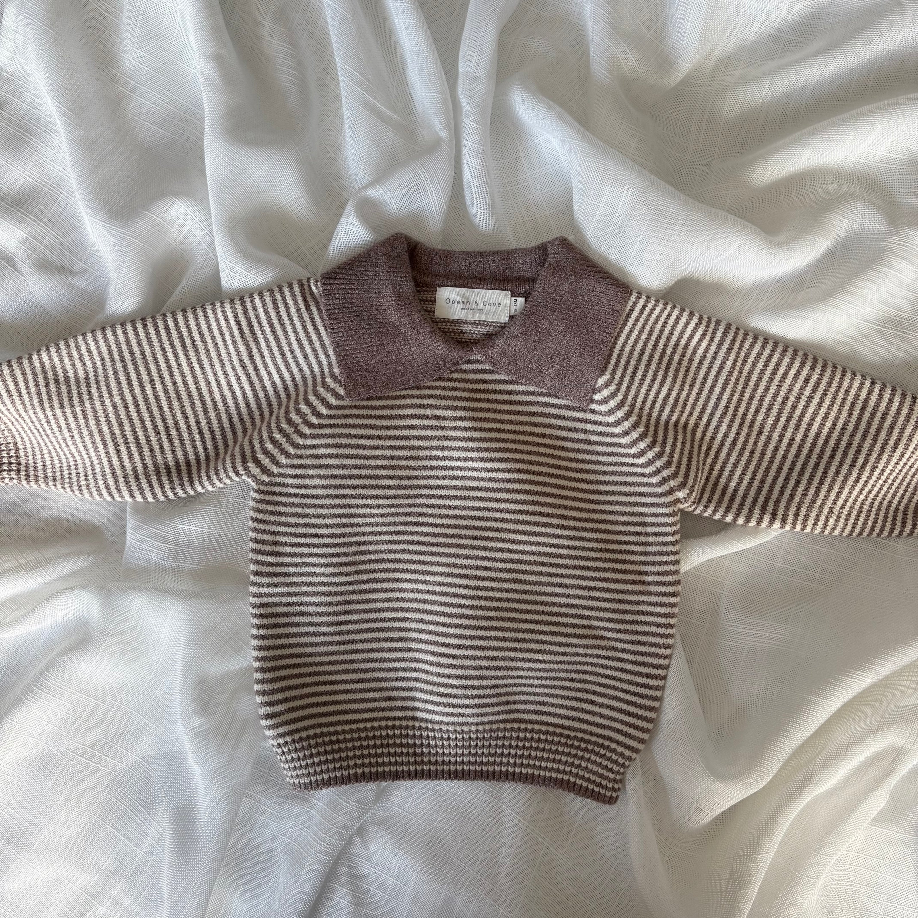 Super Soft Polo Knit Jumper