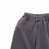 Raw Hem Longline Sweat Shorts