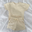 Organic Cotton Top and Shorts Set