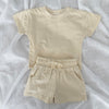 Organic Cotton Top and Shorts Set