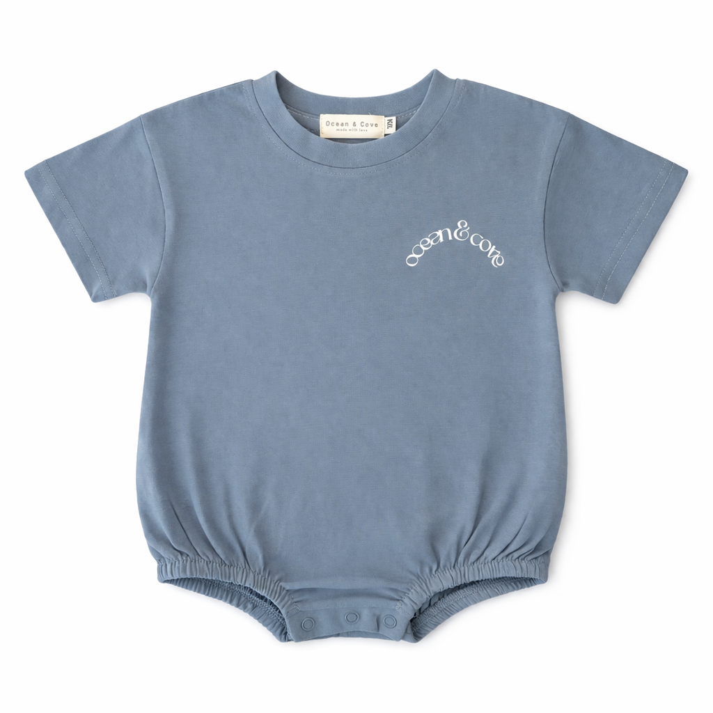 Ocean & Cove Organic Cotton Bubble Romper