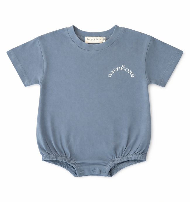 Ocean & Cove Organic Cotton Bubble Romper