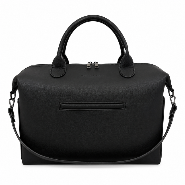 Pebbled Vegan Leather Baby Nappy Changing Bag