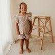 Ruffled Top and Shorts Co-ord
