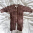 Cable Knitted Romper