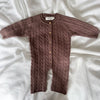 Cable Knitted Romper