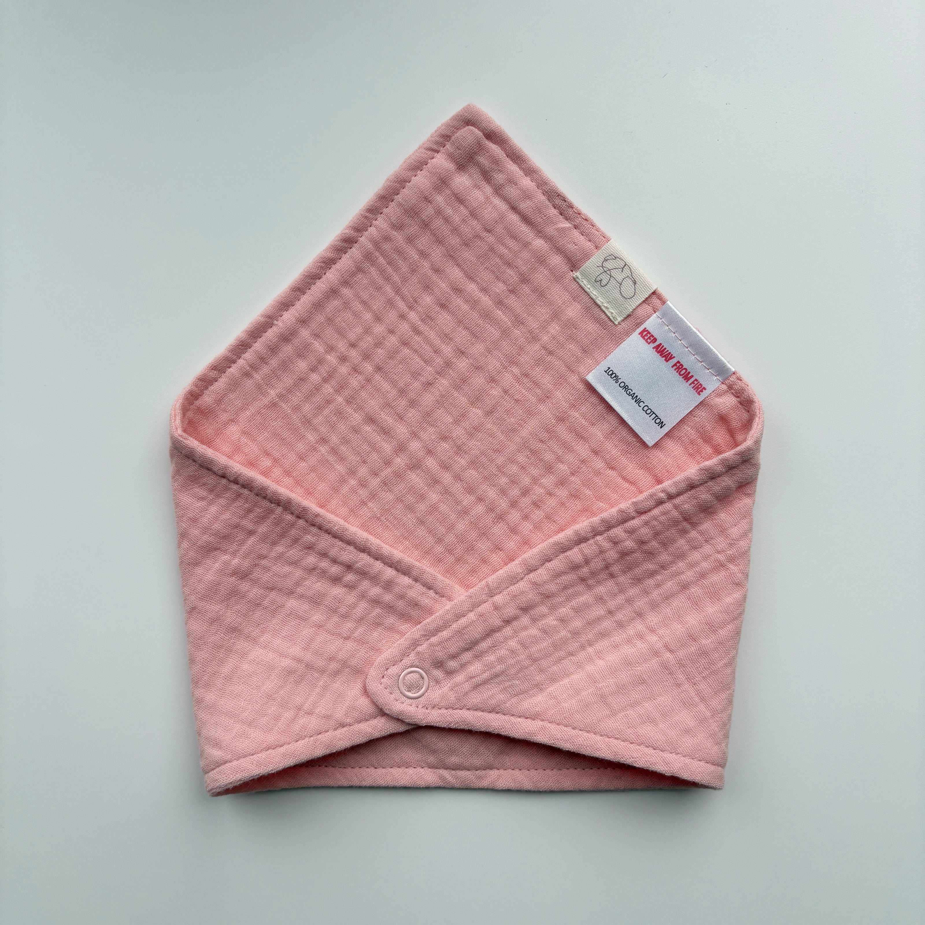 Organic Cotton Baby Dribble Bib