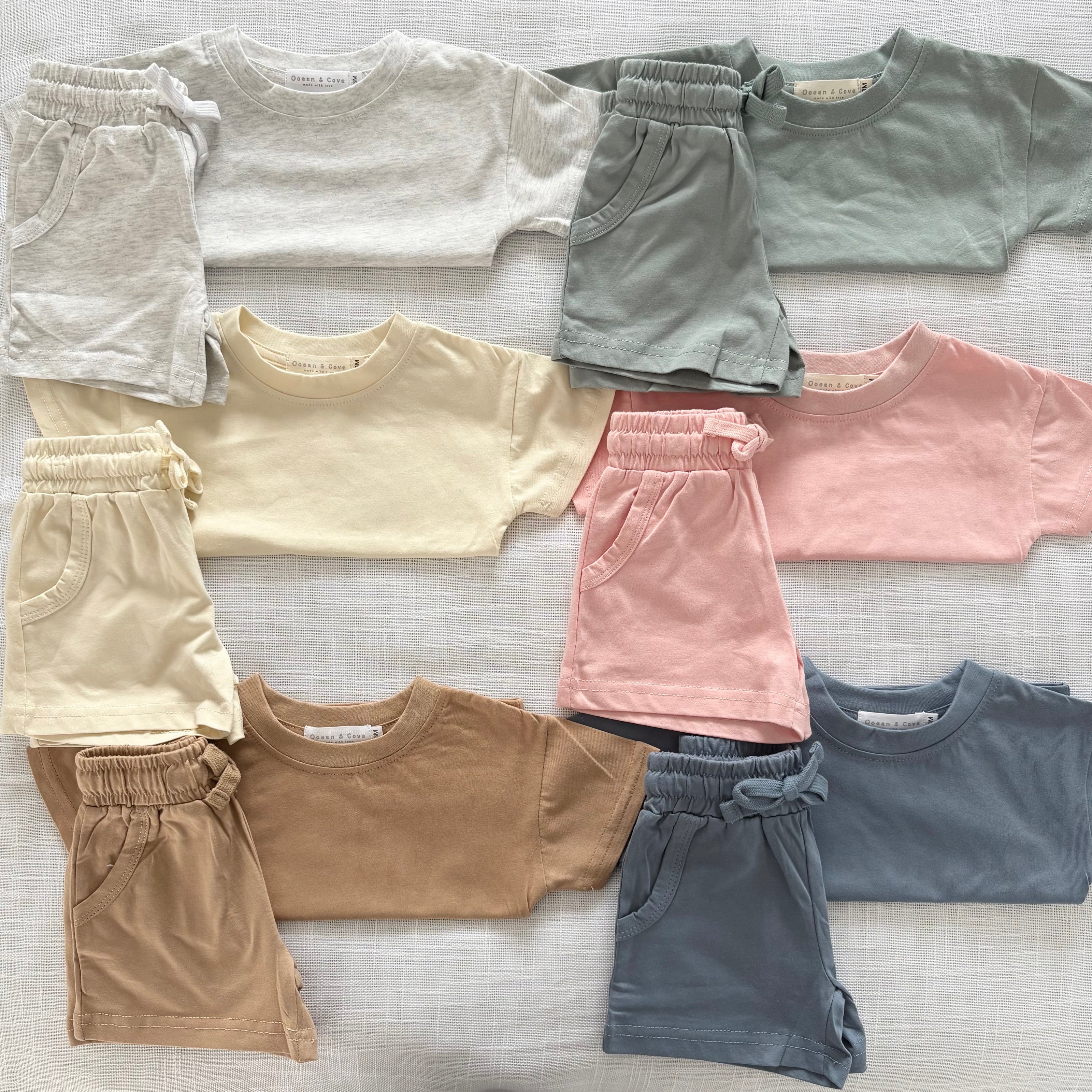 Organic Cotton Top and Shorts Set