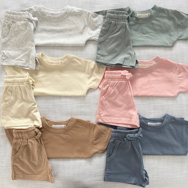 Organic Cotton Top and Shorts Set