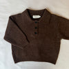 Collared Knitted Jumper