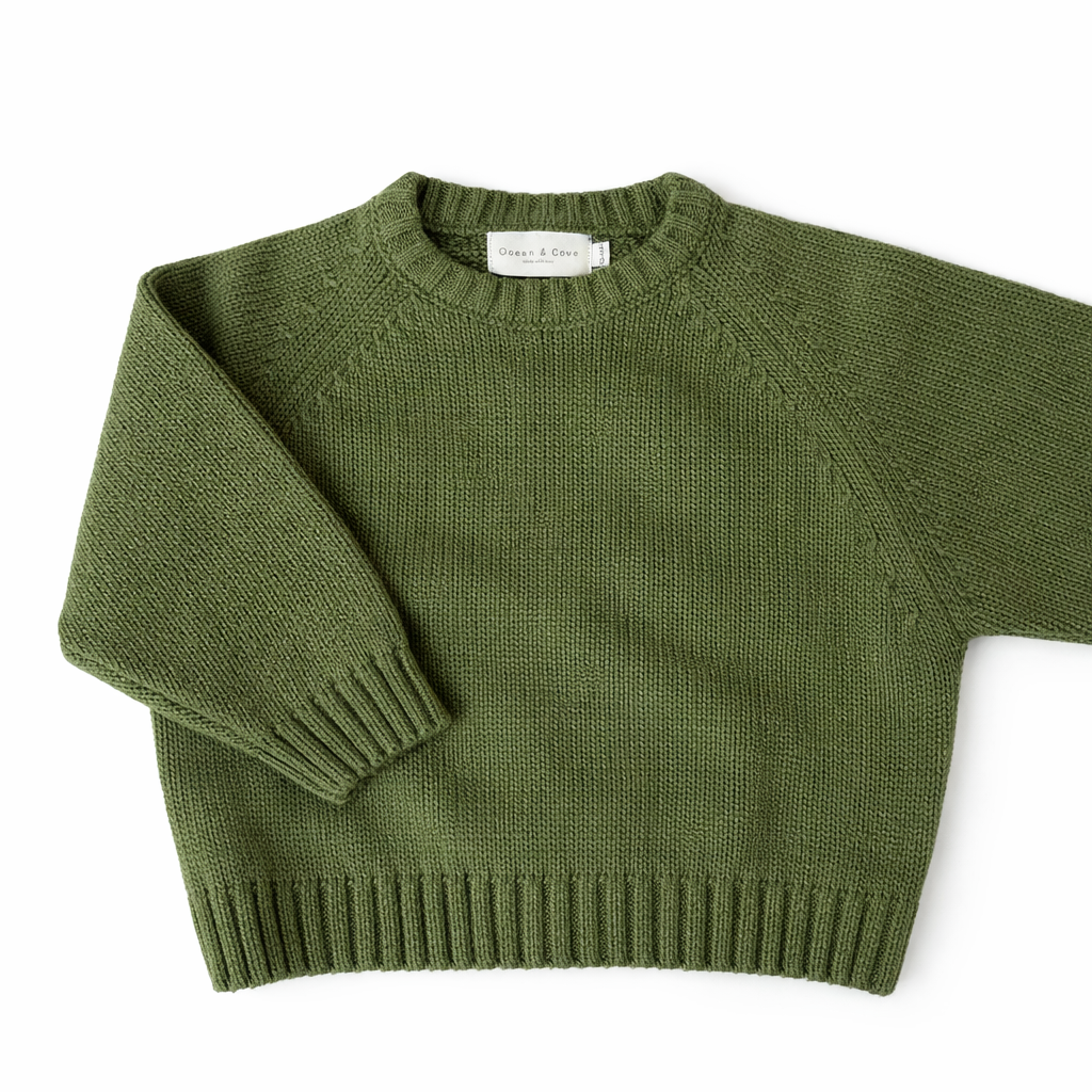 Sample Sale - Crewneck Chunky Knitted Jumper