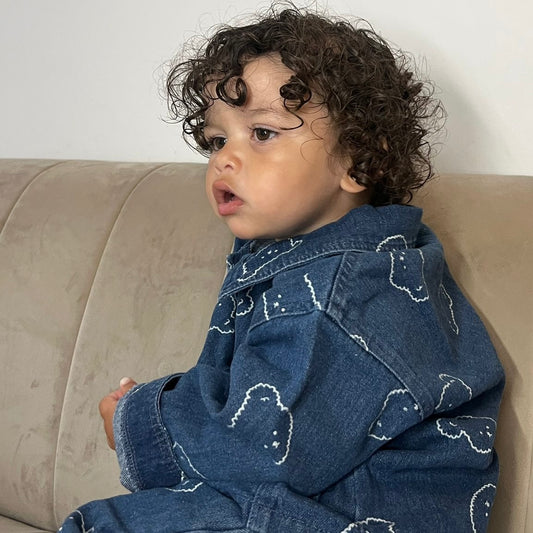 Teddy Denim Jacket