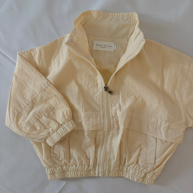 Sample Sale - Cream Windbreaker Jacket 12-18 months