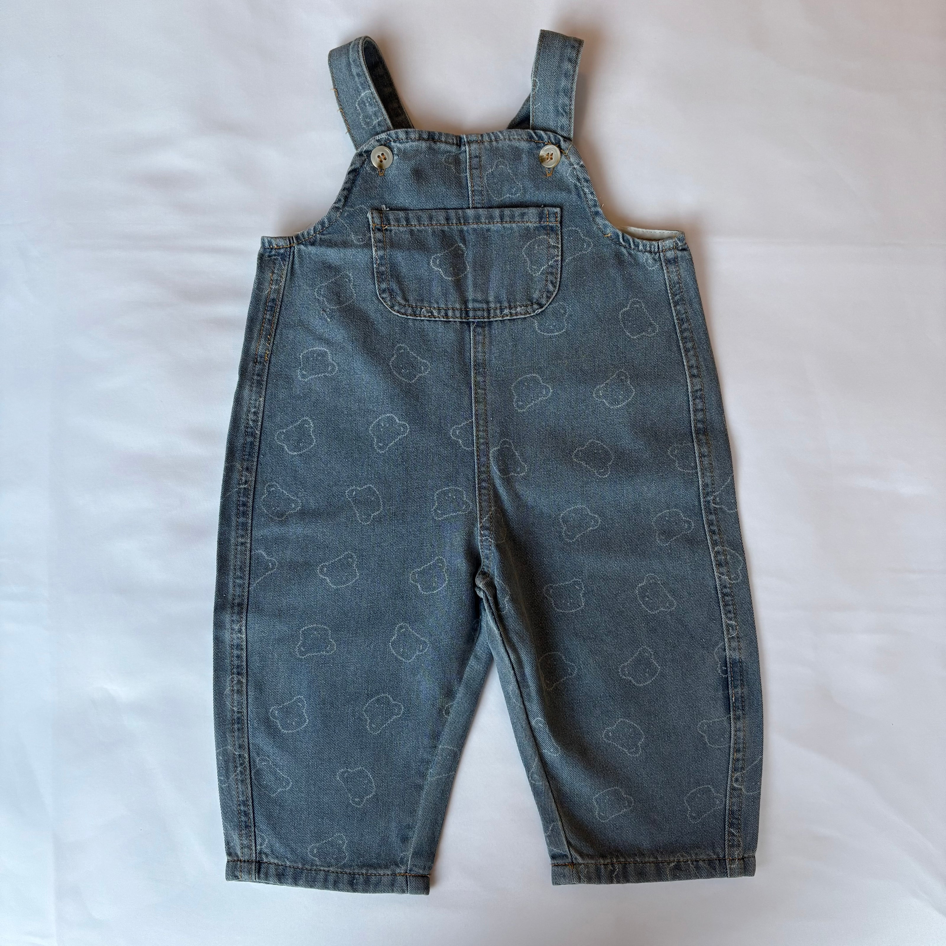 Teddy Dungarees