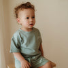 Ocean & Cove Organic Cotton T-Shirt & Short Set