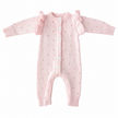 Sample Sale - Pointelle Baby Pink Romper (0-3 months)