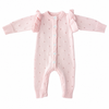 Sample Sale - Pointelle Baby Pink Romper (0-3 months)