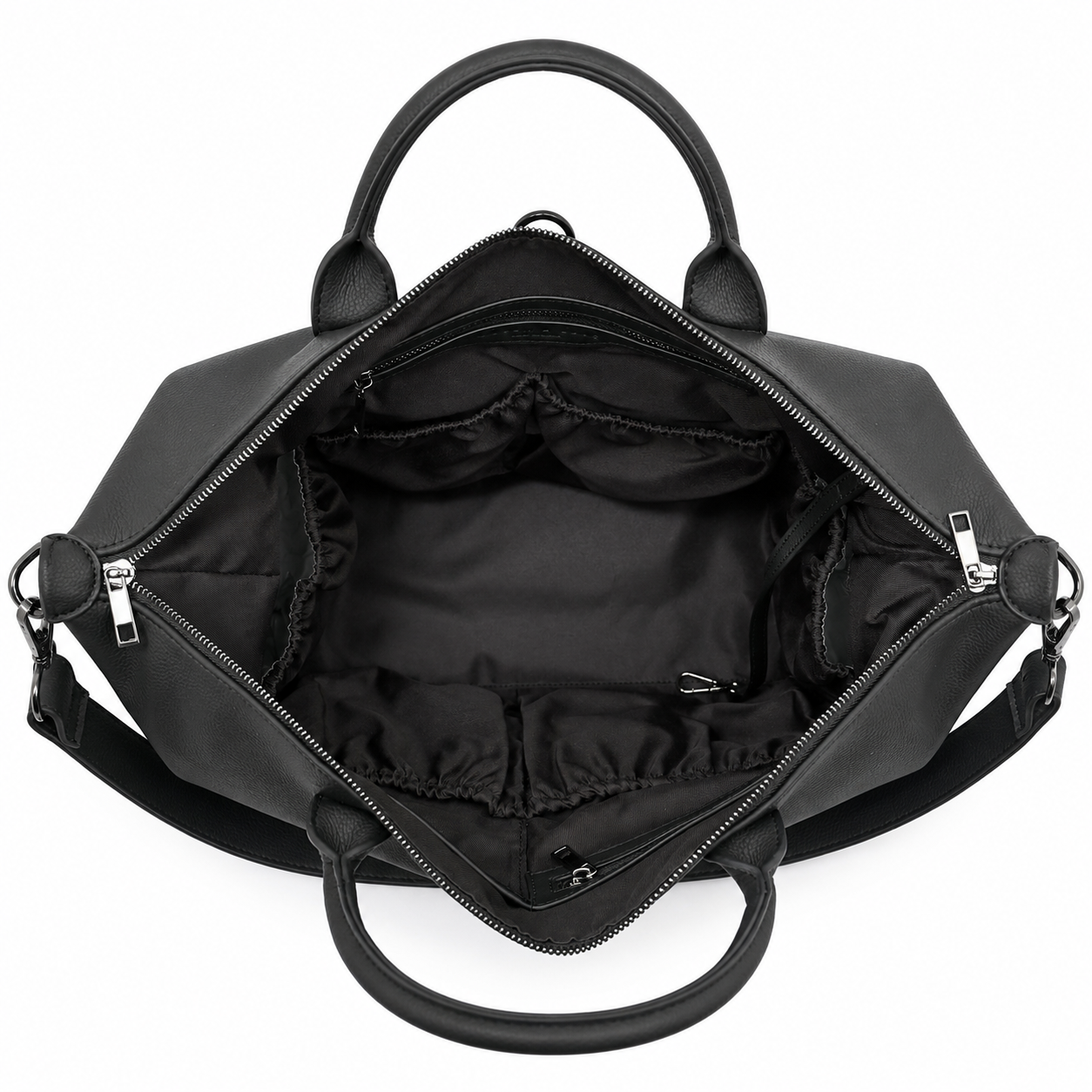 Pebbled Vegan Leather Baby Nappy Changing Bag