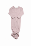 Sample Sale - Beige Tie Up Sleepsuit 0-6 months