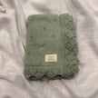 Organic Cotton Pointelle Baby Blanket