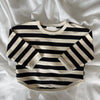 Striped Lightweight Sweatshirt