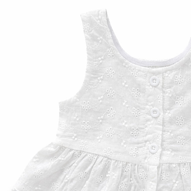 Dainty Cutout Floral Co-ord