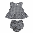 Gingham Peplum Co-ord