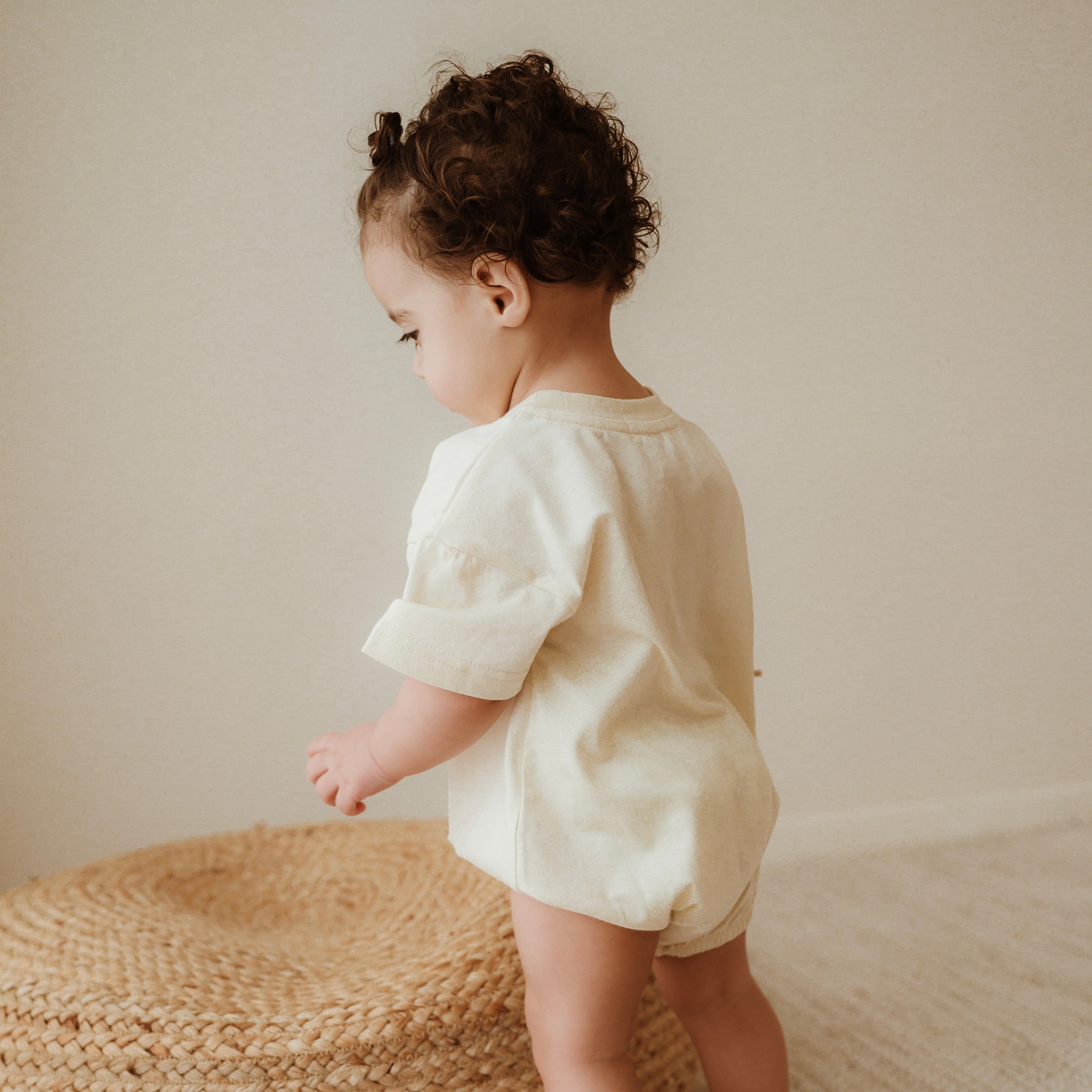 Ocean & Cove Organic Cotton Bubble Romper