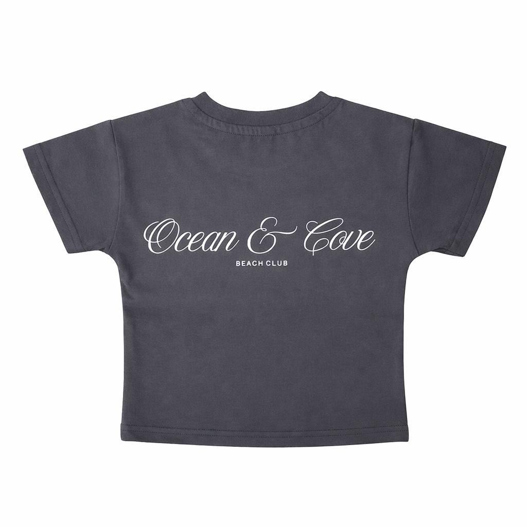 Ocean & Cove Back Printed Organic Cotton T-Shirt