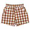 Sample Sale - Brown Gingham Shorts (2-3 years)