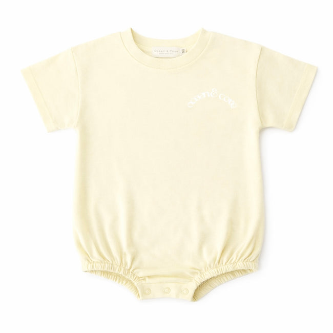 Ocean & Cove Organic Cotton Bubble Romper