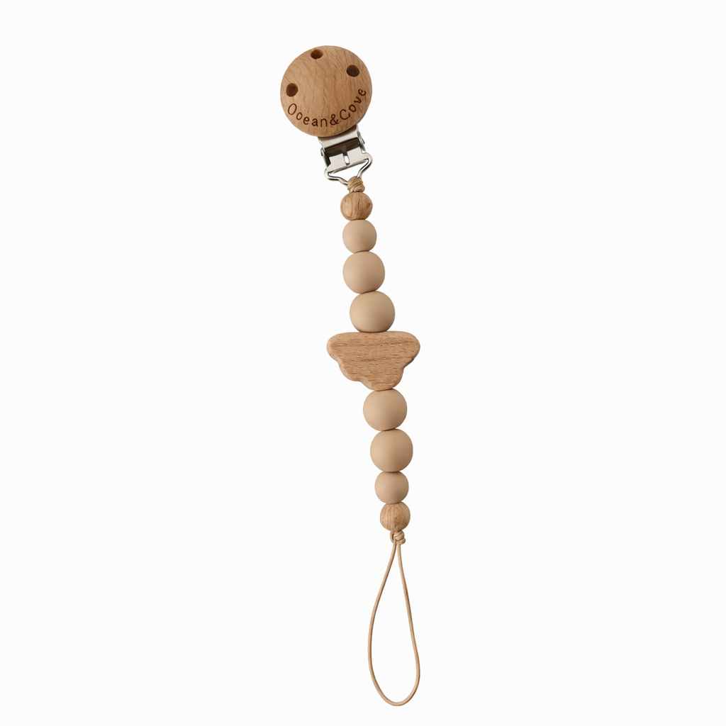 Baby Silicone Cloud Dummy Clips