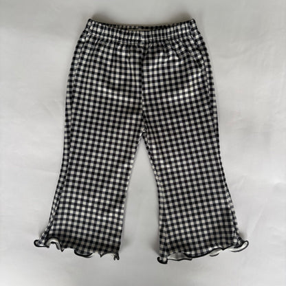 Gingham Flared Trousers 12-18 months