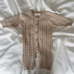 Cable Knitted Romper