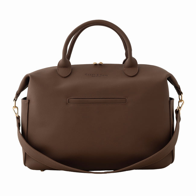 Pebbled Vegan Leather Baby Nappy Changing Bag