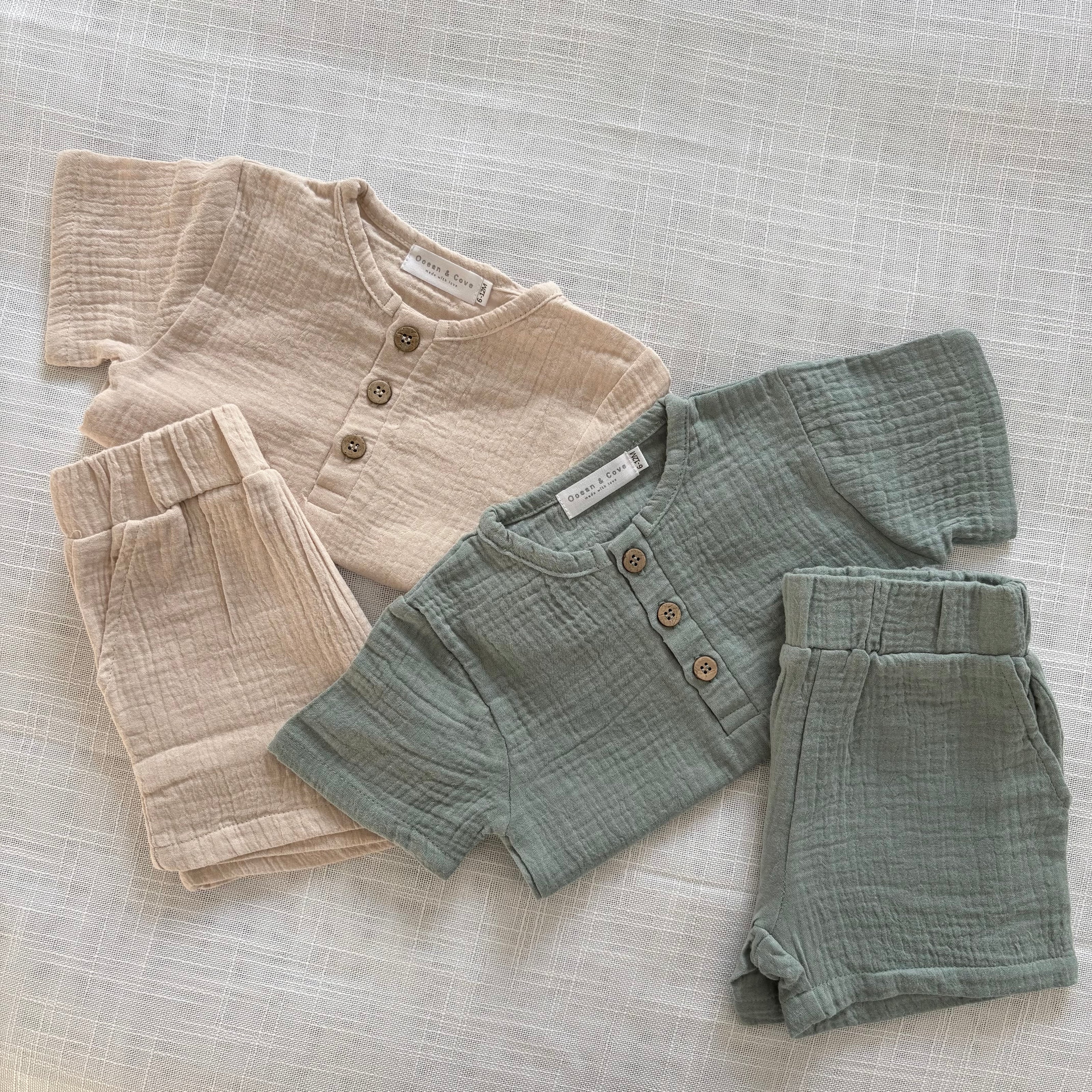 Organic Cotton Muslin Set