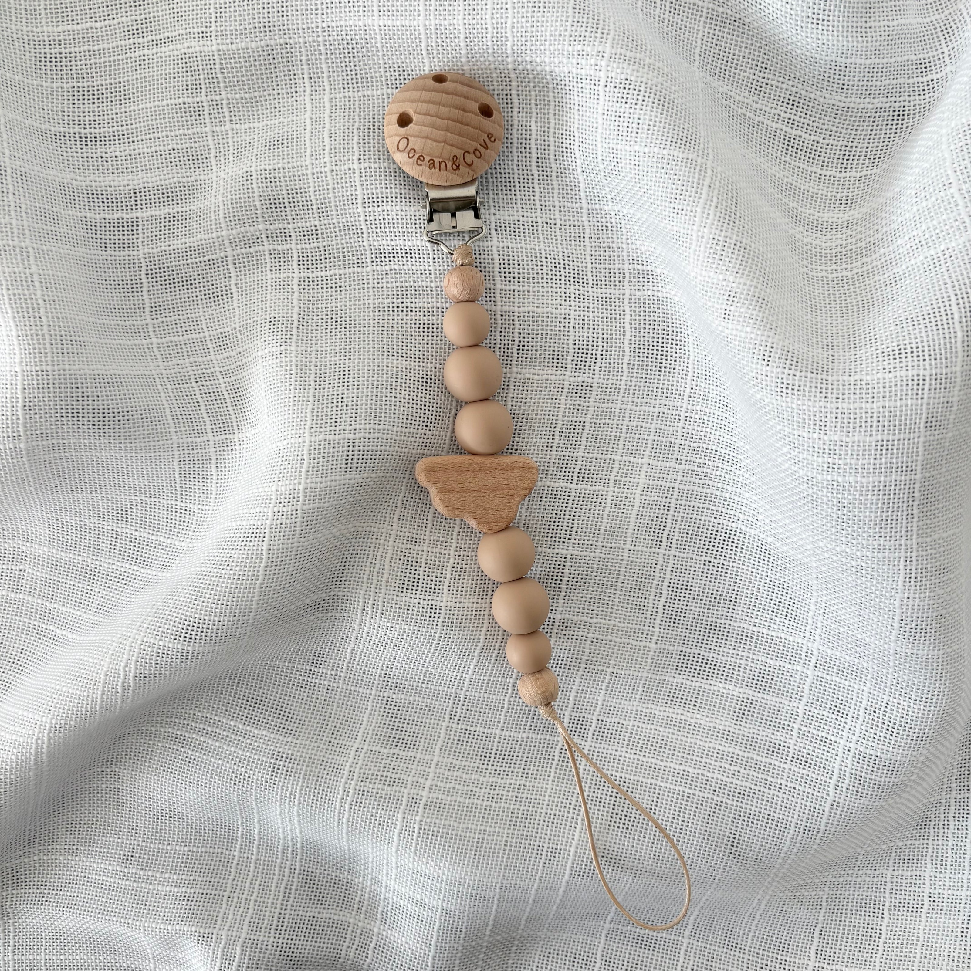 Baby Silicone Cloud Dummy Clips