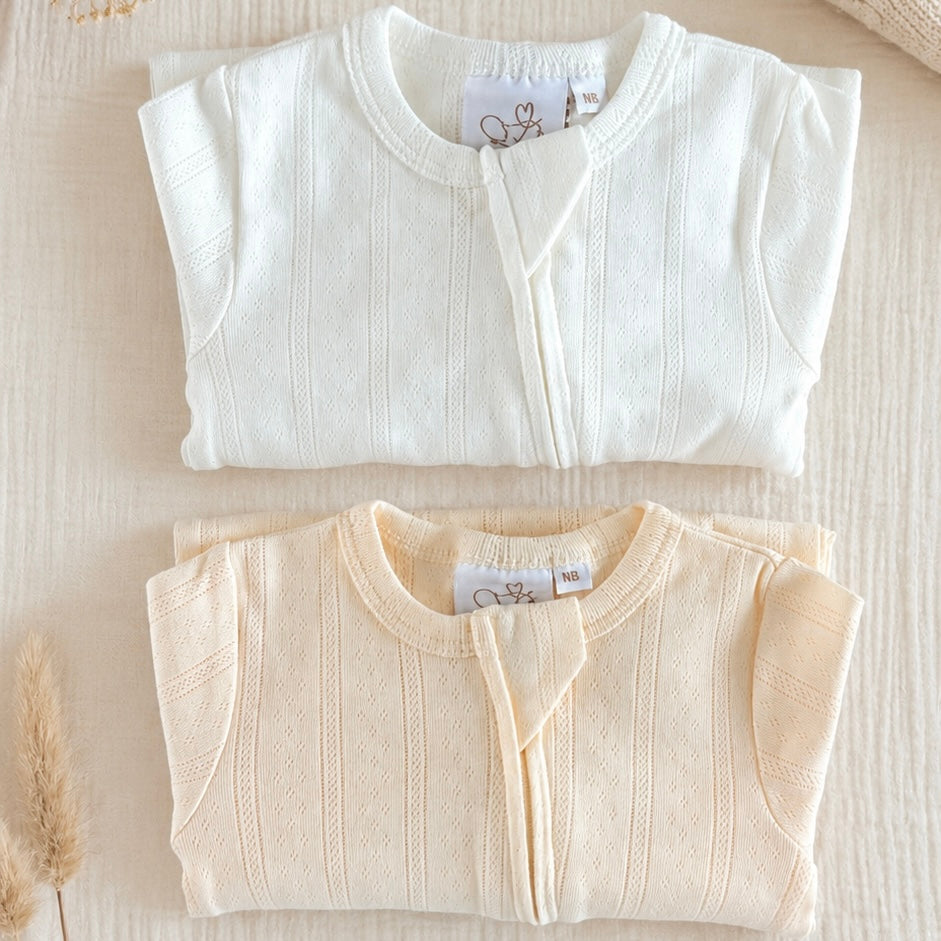 The Pointelle Sleepsuit