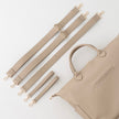 Pebbled Vegan Leather Baby Nappy Changing Bag