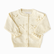 Frill Cuff Bow Cardigan