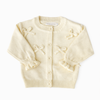 Frill Cuff Bow Cardigan
