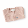 Baby Pink Embroidered Cardigan