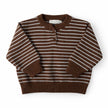Brown & Blue Stripe Super Soft Jumper