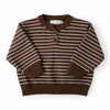 Brown & Blue Stripe Super Soft Jumper