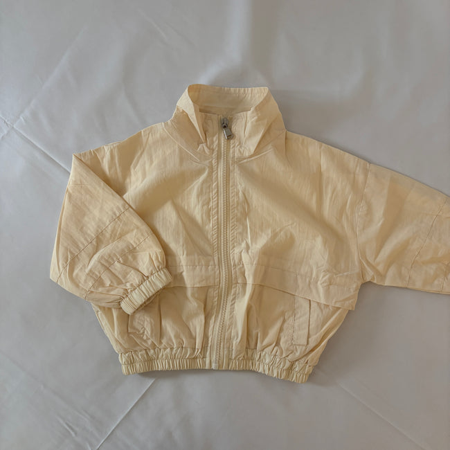 Sample Sale - Cream Windbreaker Jacket 12-18 months